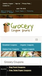 Mobile Screenshot of grocerycouponsource.com